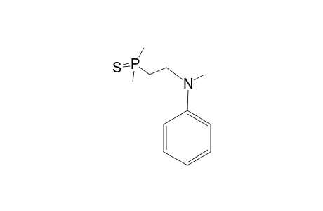N-(2'-Dimethylphosphinothioylethyl)methylaminobenzene