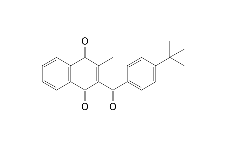 2-Methyl-3-(4-tertbutyl-benzoyl)-4a,8a-dihydro-[1,4]naphthoquinone