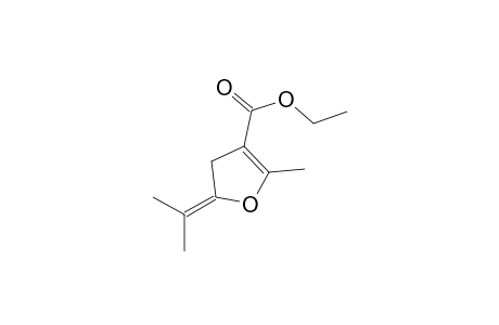 4,5-Dihydro-2-methyl-5-(1-methylethylidene)-3-furancarboxylic acid ethyl ester