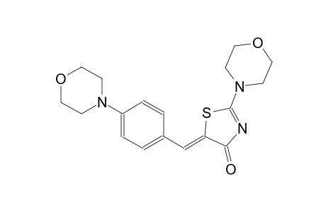 (5Z)-2-(4-morpholinyl)-5-[4-(4-morpholinyl)benzylidene]-1,3-thiazol-4(5H)-one