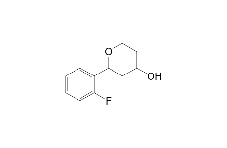 2-(2-Fluorophenyl)-4-hydroxytetrahydropyran