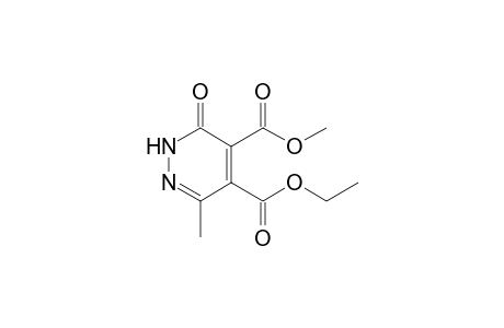 3-Methyl-6-oxo-1H-pyridazine-4,5-dicarboxylic acid O4-ethyl ester O5-methyl ester