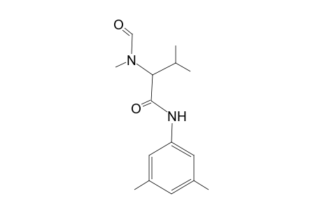N-(3,5-dimethylphenyl)-2-[formyl(methyl)amino]-3-methylbutanamide