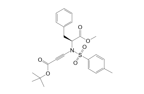 2-[(3-tert-butoxy-3-keto-prop-1-ynyl)-tosyl-amino]-3-phenyl-propionic acid methyl ester