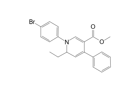 Methyl 1-(4-bromophenyl)-6-ethyl-4-phenyl-1,6-dihydropyridine-3-carboxylate