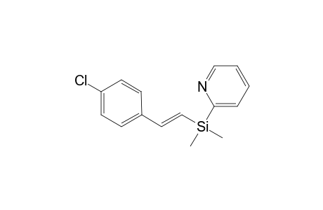 (E)-a-(2-Pyridyldimethylsilyl)-4-chlorostyrene