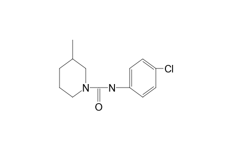 4'-chloro-3-methyl-1-piperidinecarboxanilide