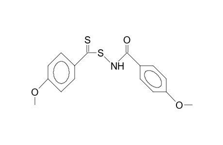 N-(4-Methoxy-benzoyl)-S-(4-methoxy-thiobenzoyl)-thiohydroxylamine
