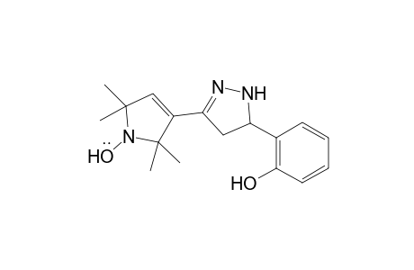 4,5-Dihydroxy-3-(1-oxyl-2,5-dihydro-2,2,5,5-tetramethyl-1H-pyrrol-3-yl)-5-(2-hydroxyphenyl)-11H-pyrazole- radical