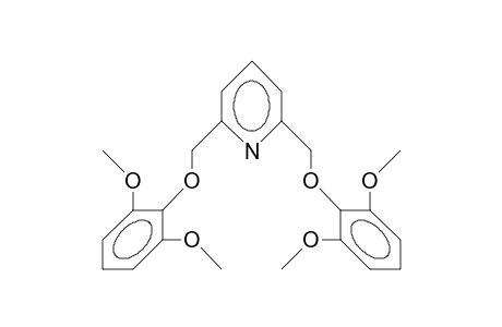 2,6-Bis(2,6-dimethoxyphenoxymethyl)pyridine
