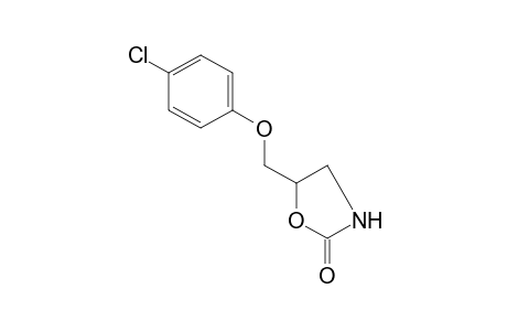 5-[(p-CHLOROPHENOXY)METHYL]-2-OXAZOLIDINONE