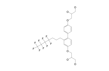 3-[4'-(2,3-DIHYDROXYPROPYLOXY)-2-(1H,1H,2H,2H,3H,3H-PERFLUOROHEPTYL)-BIPHENYL-4-YLOXY]-PROPANE-1,2-DIOL