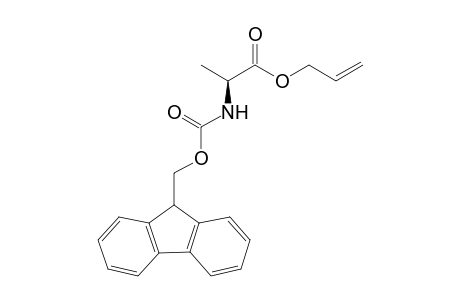 (2S)-N-[(Fluoren-9'-yl)methoxycarbonyl]alanine prop-2-enyl ester