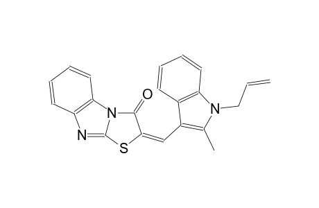 (2E)-2-[(1-allyl-2-methyl-1H-indol-3-yl)methylene][1,3]thiazolo[3,2-a]benzimidazol-3(2H)-one