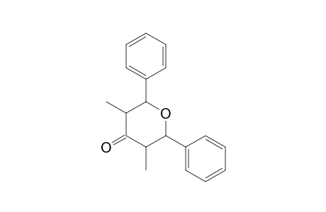 R-2,CIS-6(E)-DIPHENYL-TRANS-3(E),5(E)-DIMETHYLTETRAHYDRO-4H-PYRAN-4-ONE