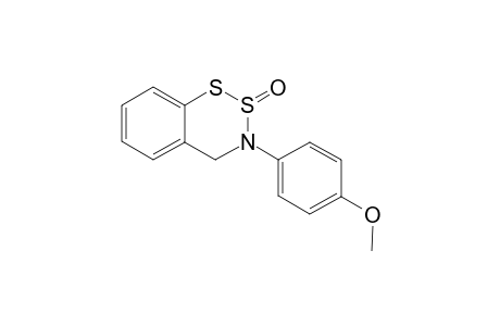 3-(4-Methoxyphenyl)-3,4-dihydro-1,2,3-benzodithiazine-2-oxide