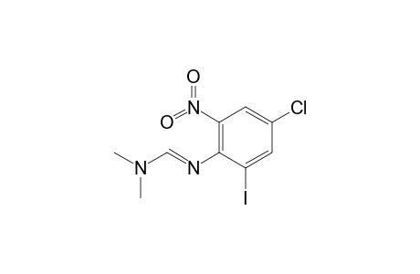 N'-(4-Chloro-2-iodo-6-nitrophenyl)-N,N-dimethylimidoformamide
