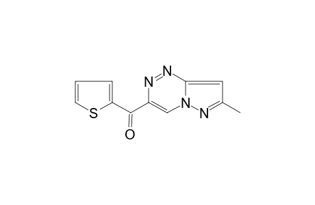 Pyrazolo[5,1-c][1,2,4]-triazine, 3-(2-thienylcarbonyl)-7-methyl-