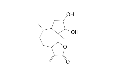 Azuleno[4,5-b]furan-2(3H)-one, decahydro-8,9-dihydroxy-6,9a-dimethyl-3-methylene-, [3aS-(3a.alpha.,6.beta.,6a.alpha.,8.alpha.,9.alpha.,9a.beta.,9b.alpha.)]-