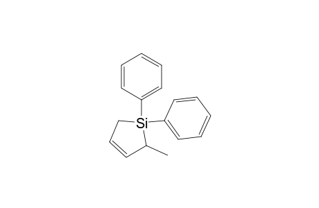 1,1-Diphenyl-2-methyl-1-silacyclo-3-pentene