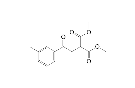 2-[2-(3-methylphenyl)-2-oxoethyl]propanedioic acid dimethyl ester