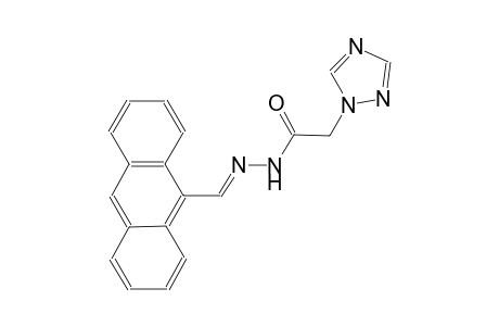 N'-[(E)-9-anthrylmethylidene]-2-(1H-1,2,4-triazol-1-yl)acetohydrazide