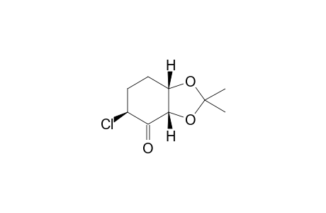 (2S,3S,6S)-6-Chloro-2,3-isopropylidenedioxycyclohexanone