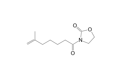 3-(6-Methylhept-6-enoyl)oxazolidin-2-one