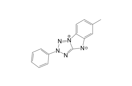 2-Phenyl-7-methyl-1H-tetrazolo[1,5-a]benzimidazolium hydroxide - inner salt