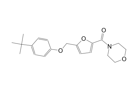 4-{5-[(4-tert-butylphenoxy)methyl]-2-furoyl}morpholine