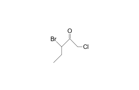 3-Bromo-1-chloro-pentan-2-one