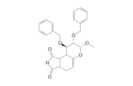 (2S,3R,4S,4AR,5R,6S)-3,4-BIS-(BENZYLOXY)-4A,5,6,7-TETRAHYDRO-2-METHOXY-5,6-CHROMANDICARBOXIMIDE