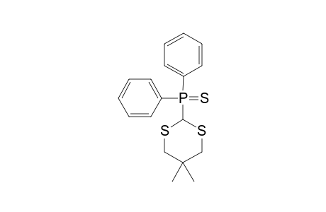 5,5-DIMETHYL-2-[DIPHENYL-(THIOPHOSPHINOYL)]-1,3-DITHIANE