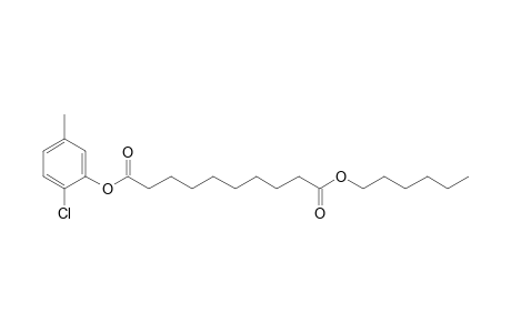 Sebacic acid, 2-chloro-5-methylphenyl hexyl ester