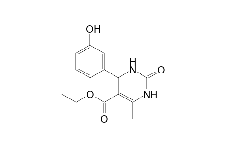 Ethyl 4-(3-hydroxyphenyl)-6-methyl-2-oxo-1,2,3,4-tetrahydropyrimidine-5-carboxylate