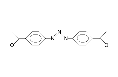 1,3-Bis(4-acetyl-phenyl)-3-methyl-triazene