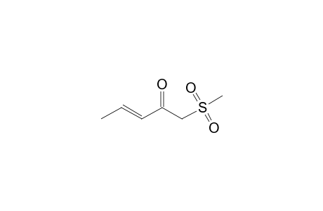 (E)-1-Methylsulfonyl-3-penten-2-one