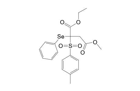 1-ETHYL-4-METHYL-2-(PHENYLSELENO)-2-(PARA-TOLUENESULFONYL)-ETHANE-1,2-DICARBOXYLATE