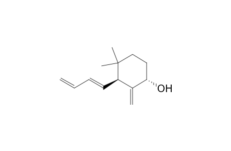 Cyclohexanol, 3-(1,3-butadienyl)-4,4-dimethyl-2-methylene-, [1.alpha.,3.beta.(E)]-