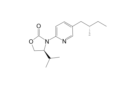 (S)-4-Isopropyl-3-{5-[(S)-2-methylbutyl]pyridin-2-yl}-oxazolidin-2-one