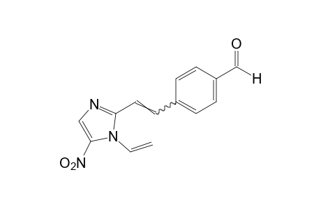 p-[2-(5-nitro-1-vinylimidazol-2-yl)vinyl]benzaldehyde