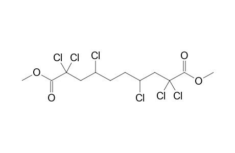 dimethyl 2,2,4,7,9,9-hexachlorodecanedioate