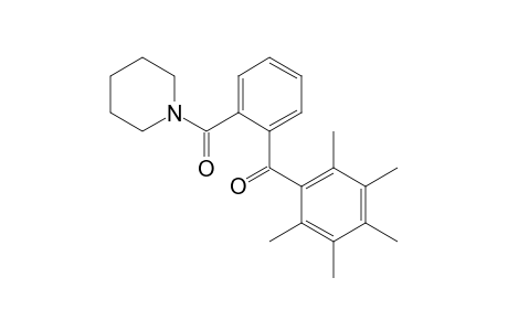 1-[o-(pentamethylbenzoyl)benzoyl]piperidine