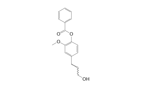 3-(4-HYDROXY-3-METHOXYPHENYL)-2-PROPEN-1-OL, 3-BENZOATE