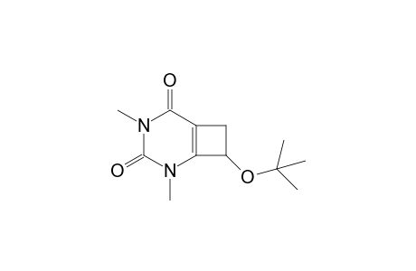 3,5-Dimethyl-7-[(2-methylpropan-2-yl)oxy]-3,5-diazabicyclo[4.2.0]oct-1(6)-ene-2,4-dione