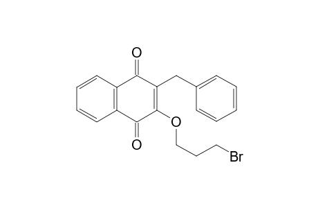 2-Benzyl-3-((3-bromopropyl)oxy)naphthalene-1,4-dione