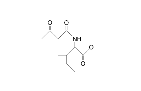 (2S,3S)-N-Acetoacetyl-isoleucine methyl ester