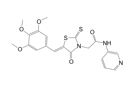 3-thiazolidineacetamide, 4-oxo-N-(3-pyridinyl)-2-thioxo-5-[(3,4,5-trimethoxyphenyl)methylene]-, (5Z)-