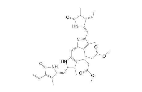 21H-Biline-8,12-dipropanoic acid, 18-ethenyl-3-ethylidene-1,2,3,19,23,24-hexahydro-2,7,13,17-tetramethy l-1,19-dioxo-, dimethyl ester, (2R,3E)-