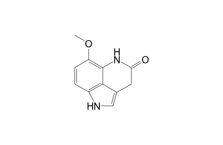 6-Methoxy-4-oxo-1,3,4,5-tetrahydropyrrolo[4,3,2-d,e]quinoline